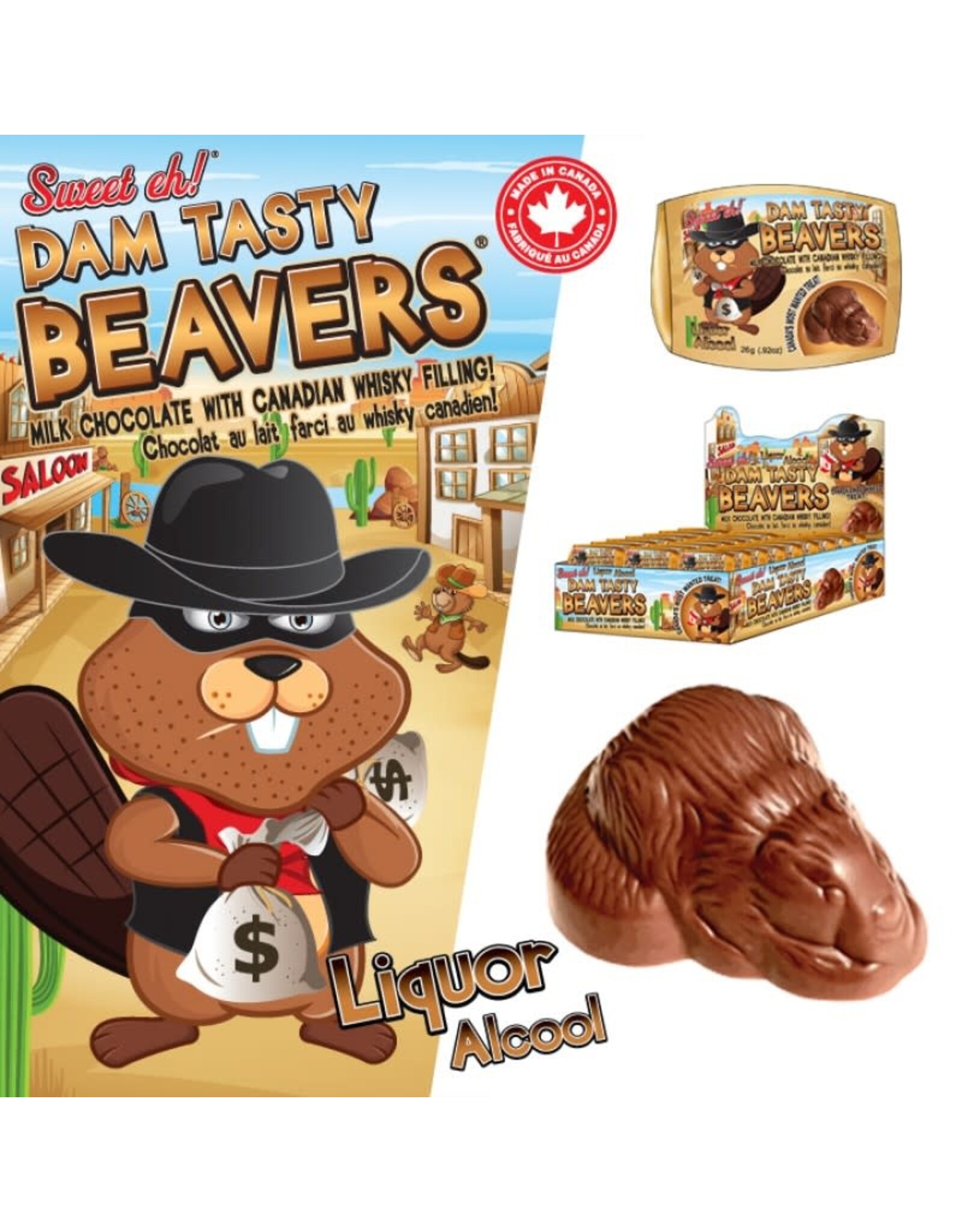 Beaver Chocolate - Whiskey