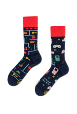Many Mornings Game Over Crew Socks