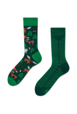 Many Mornings Scout Memory Forest Crew Socks
