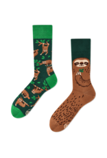 Many Mornings Sloth Life Crew Socks