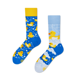 Many Mornings Bath Duck Crew Socks