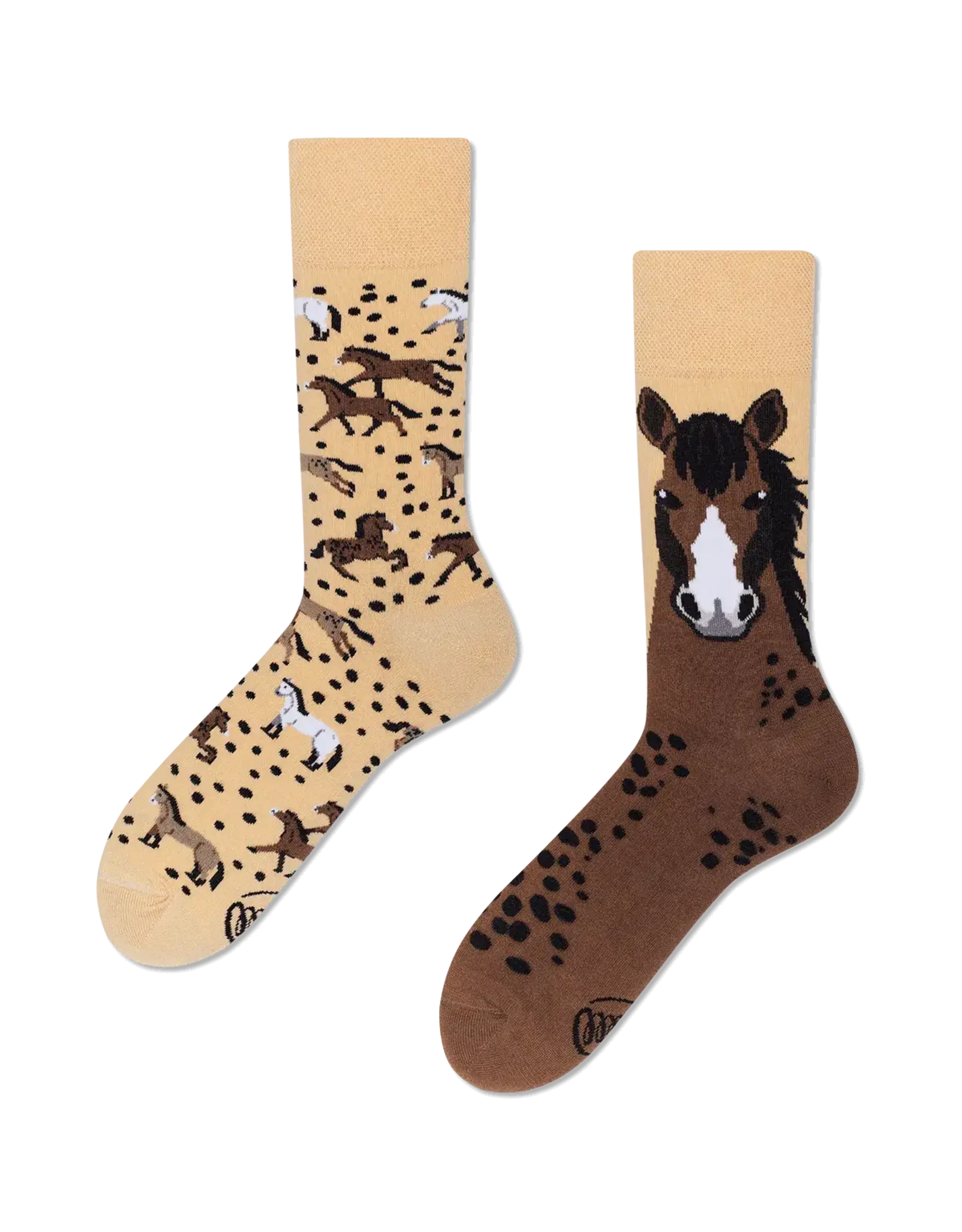 Many Mornings Wild Horse Crew Socks