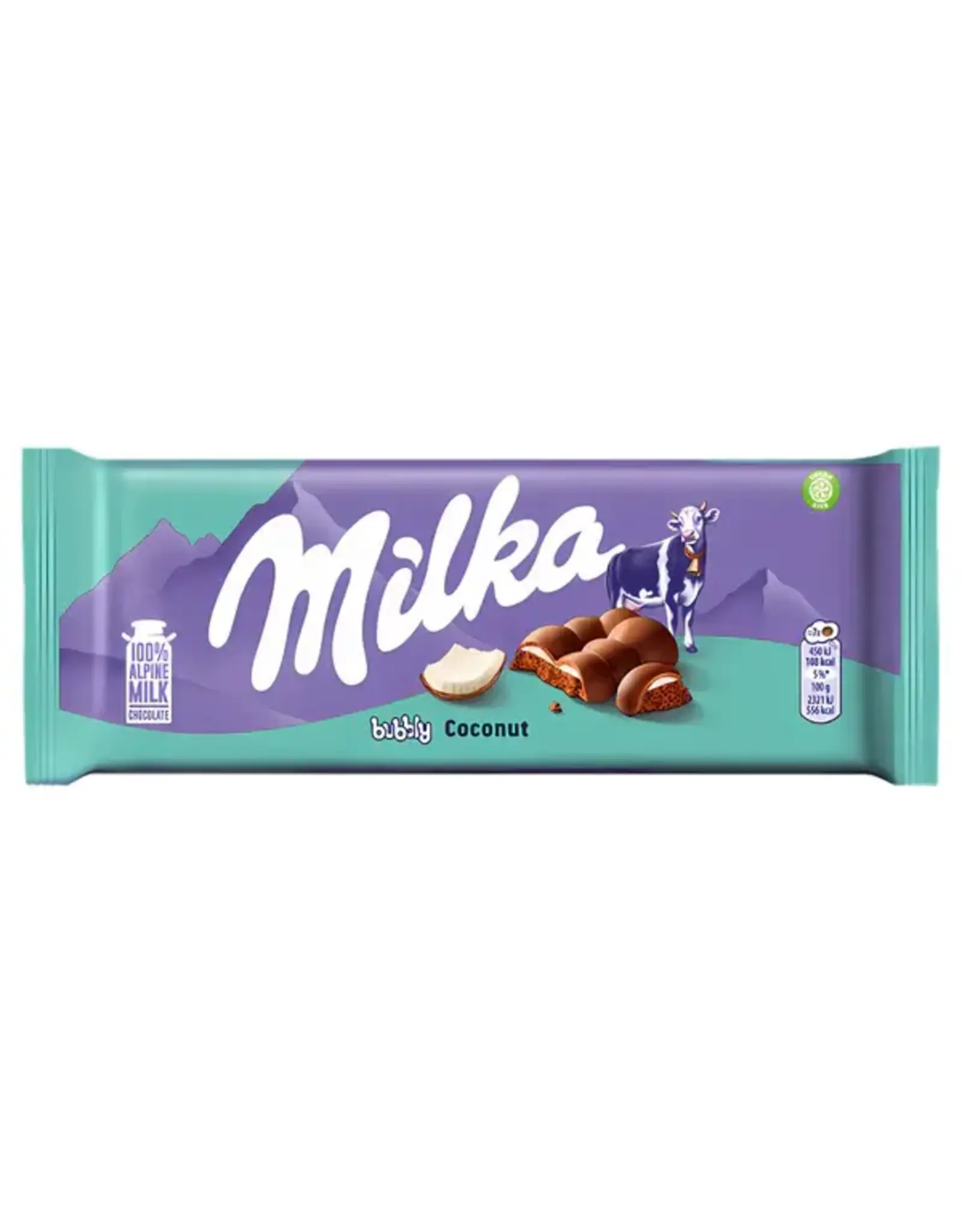 Milka Bubbly Coconut (Swiss)