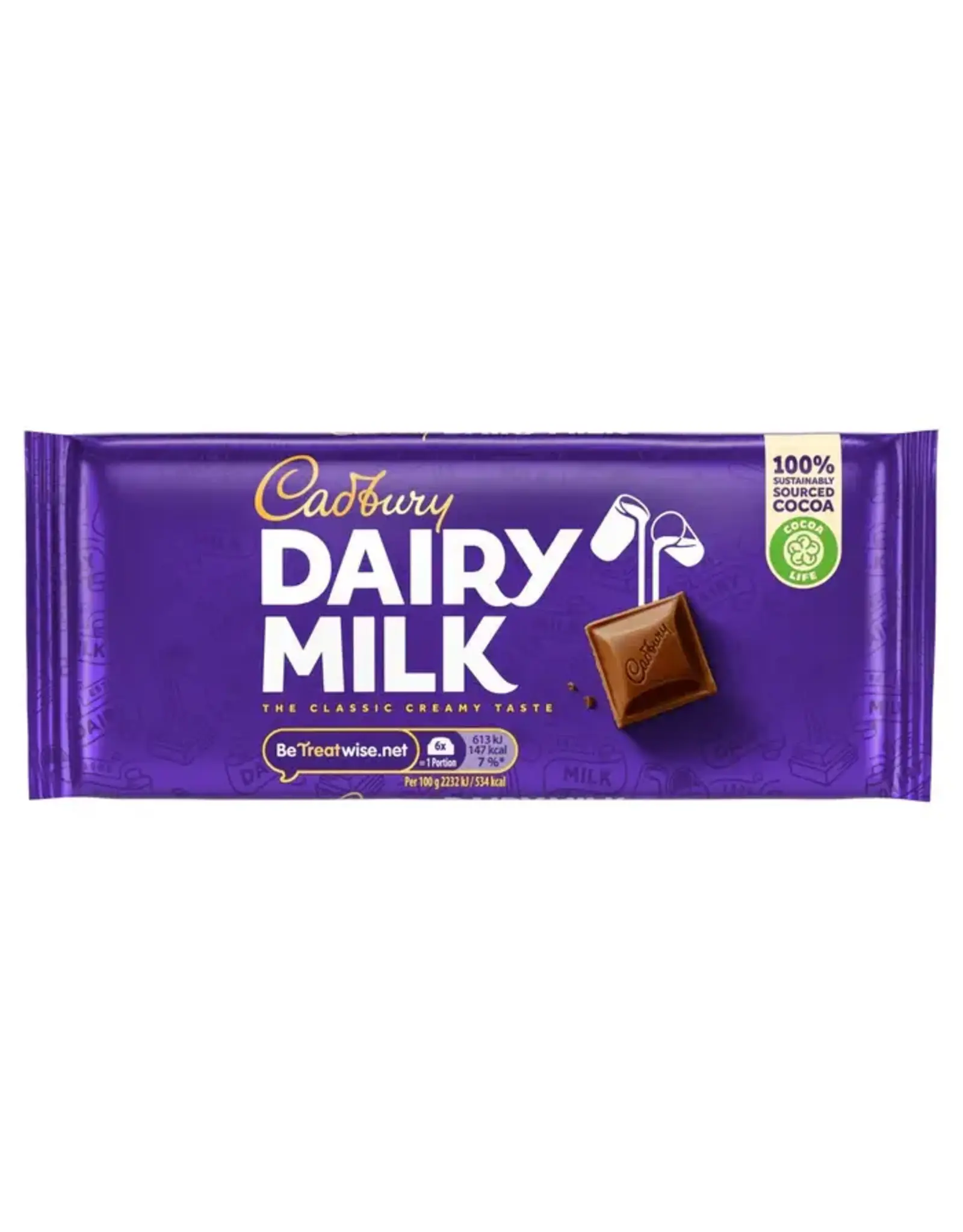 Cadbury Cadbury Dairy Milk 110g (British)