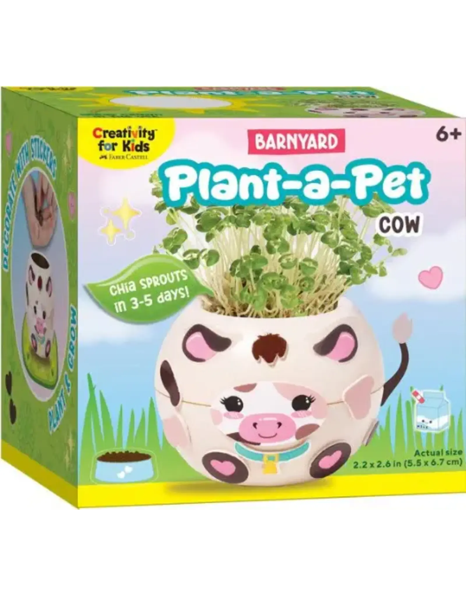 Creativity For Kids Plant A Pet: Cow