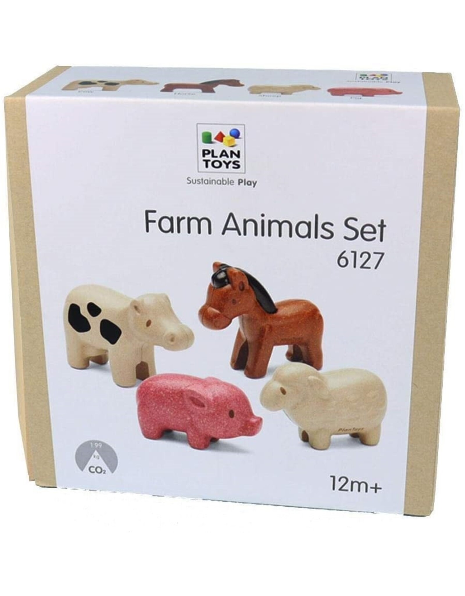 Plan Toys Farm Animals Set