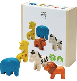 Plan Toys Wild Animals Set