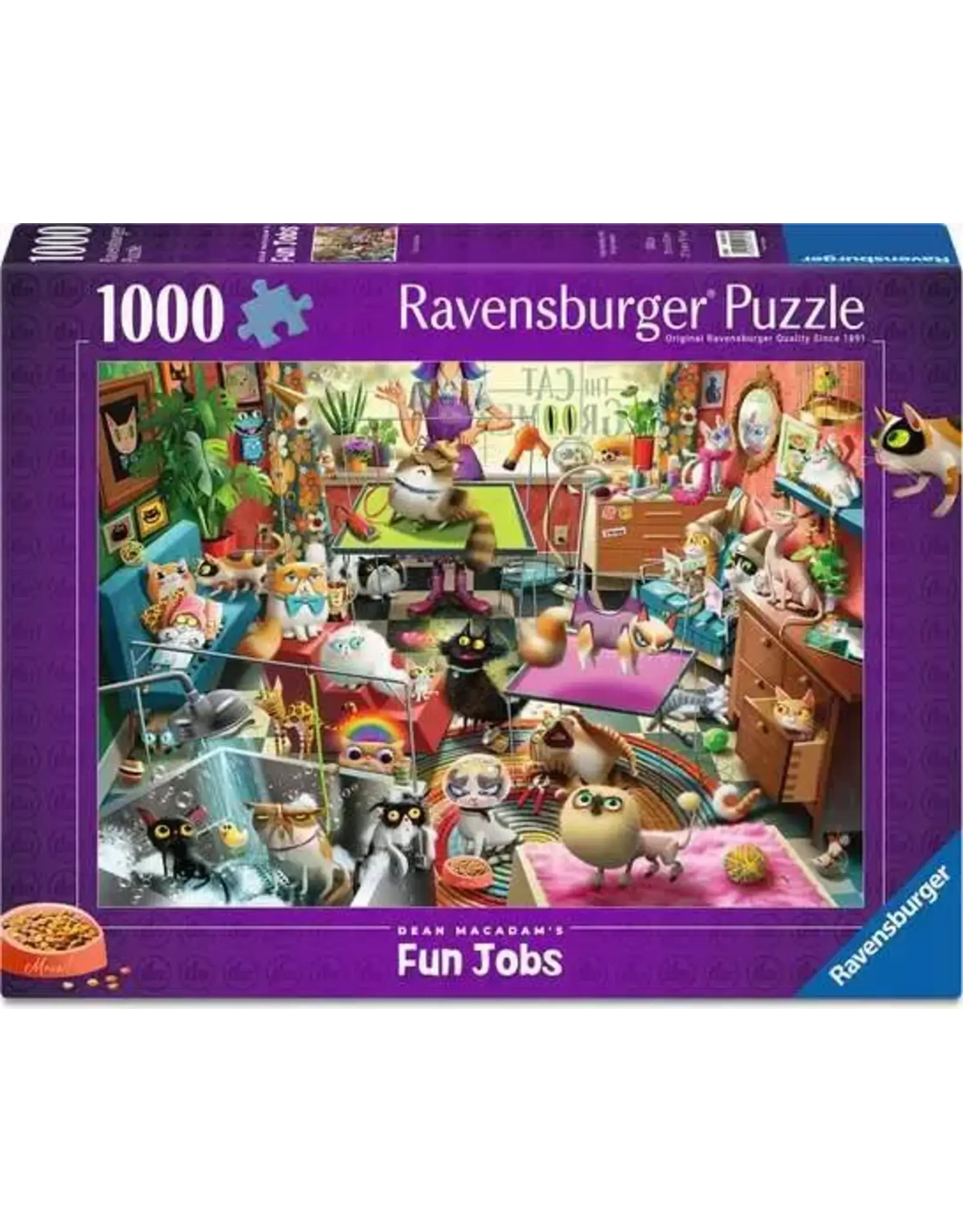 Ravensburger The Cat Groomer 1000pc