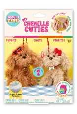 Bright Stripes DIY Chenille Cuties- Puppies
