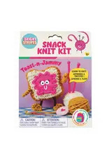 Bright Stripes Snack Knit Kit - Toast and Jammy