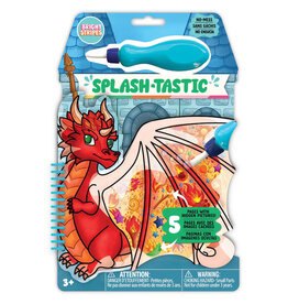Bright Stripes Splash-Tastic Dragon