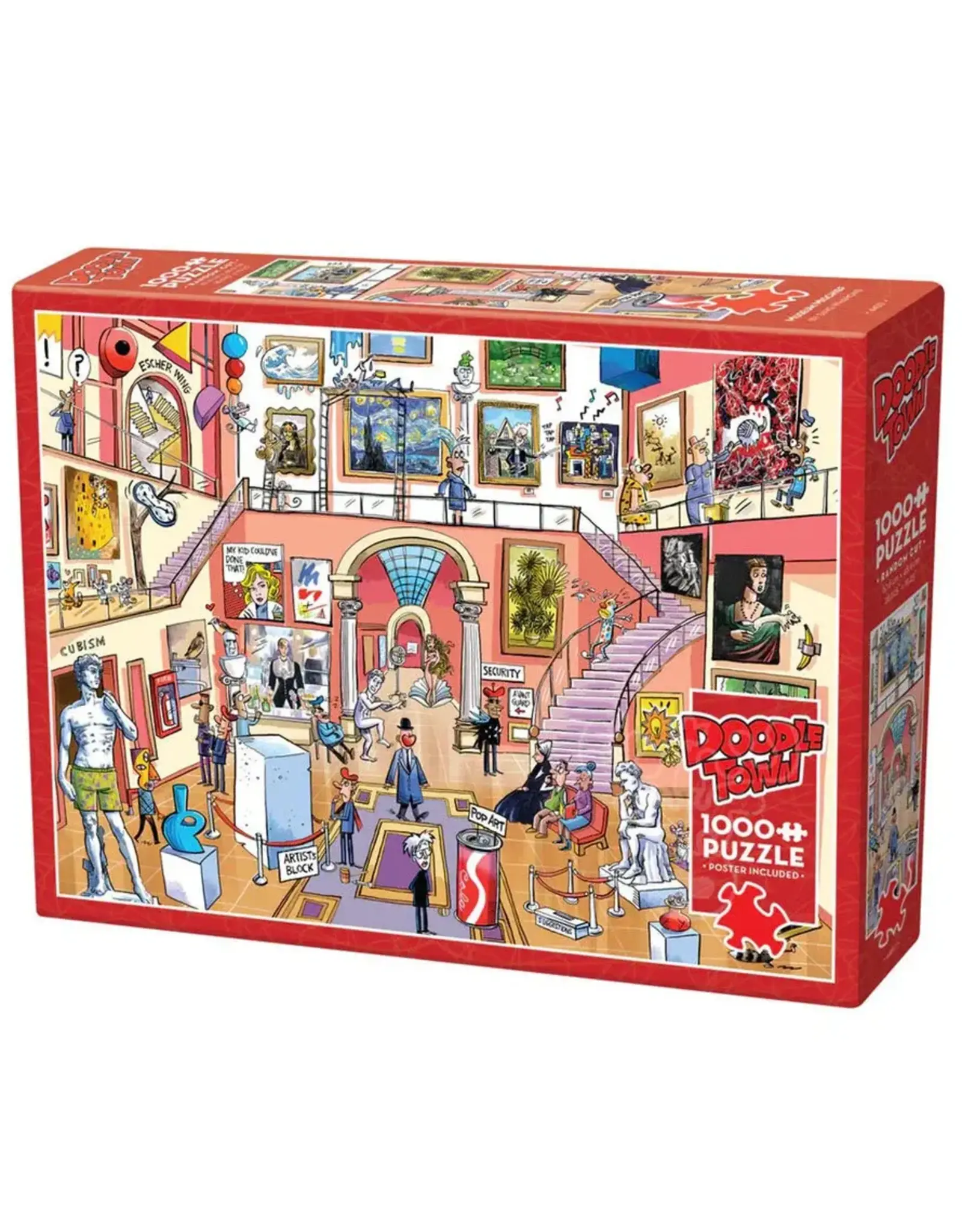 Cobble Hill Doodletown: Museum Mischief 1000pc