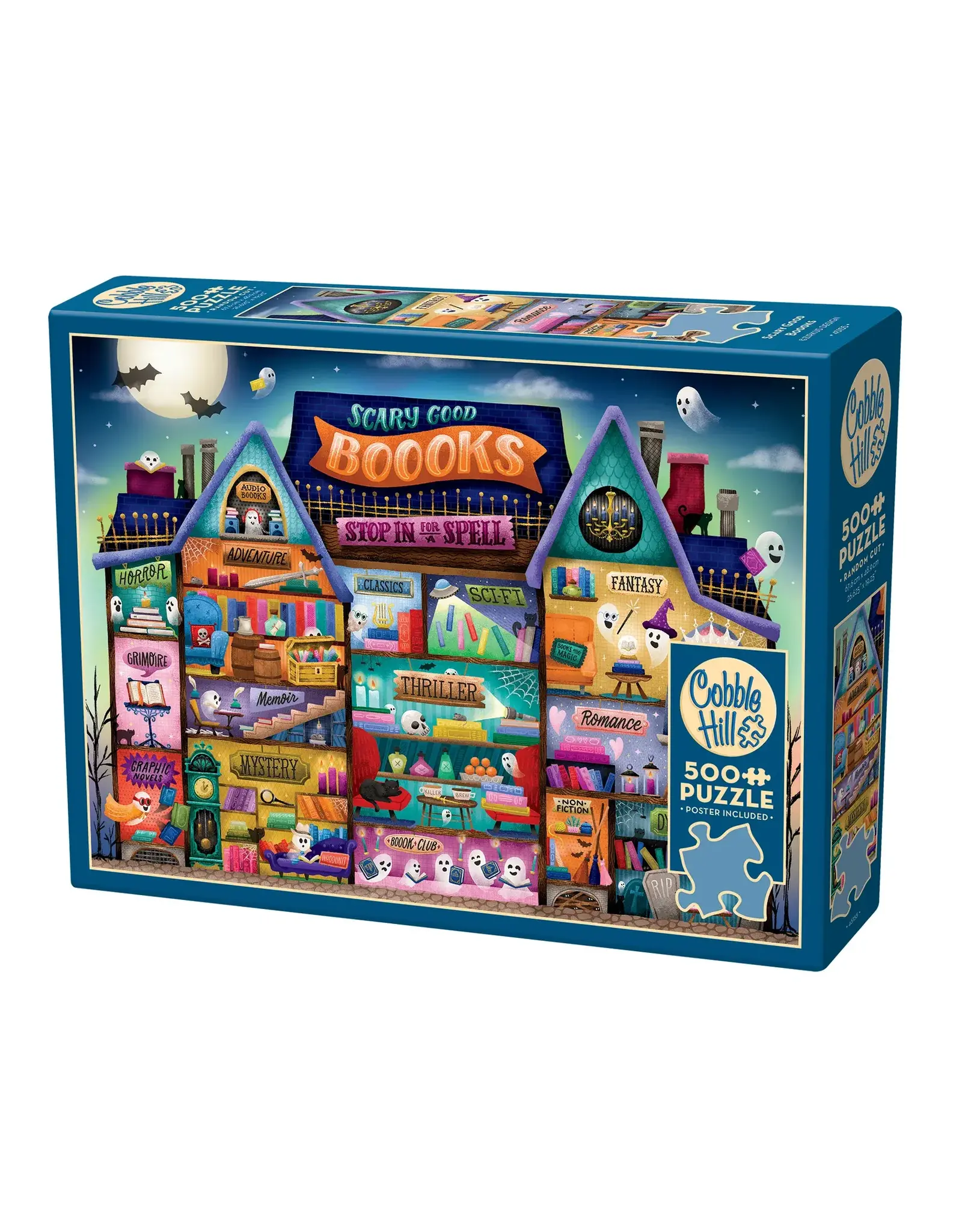 Cobble Hill Scary Good Boooks 500pc
