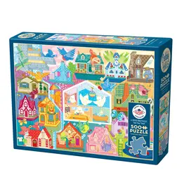 Cobble Hill Rainbow Birdies 500pc