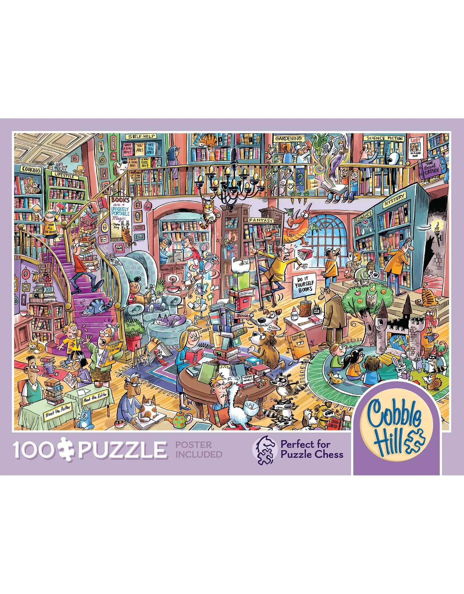 Cobble Hill Bookshop Bedlam 100pc