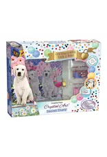 Crystal Art Secret Diary Kit: Country Pups