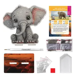 Crystal Art Buddies Exotic - Elephant