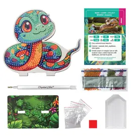 Crystal Art Buddies Exotic - Snake