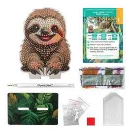 Crystal Art Buddies Exotic - Sloth