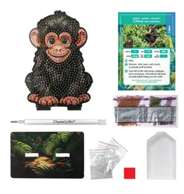 Crystal Art Buddies Exotic - Chimp