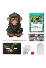 Crystal Art Buddies Exotic - Chimp
