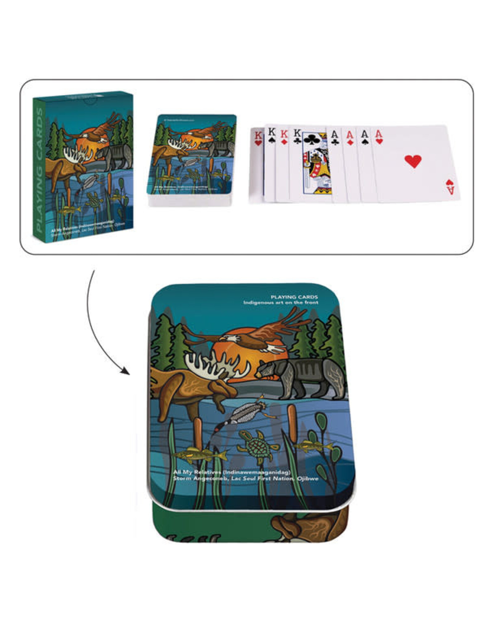 Native Northwest Playing Cards - All My Relatives