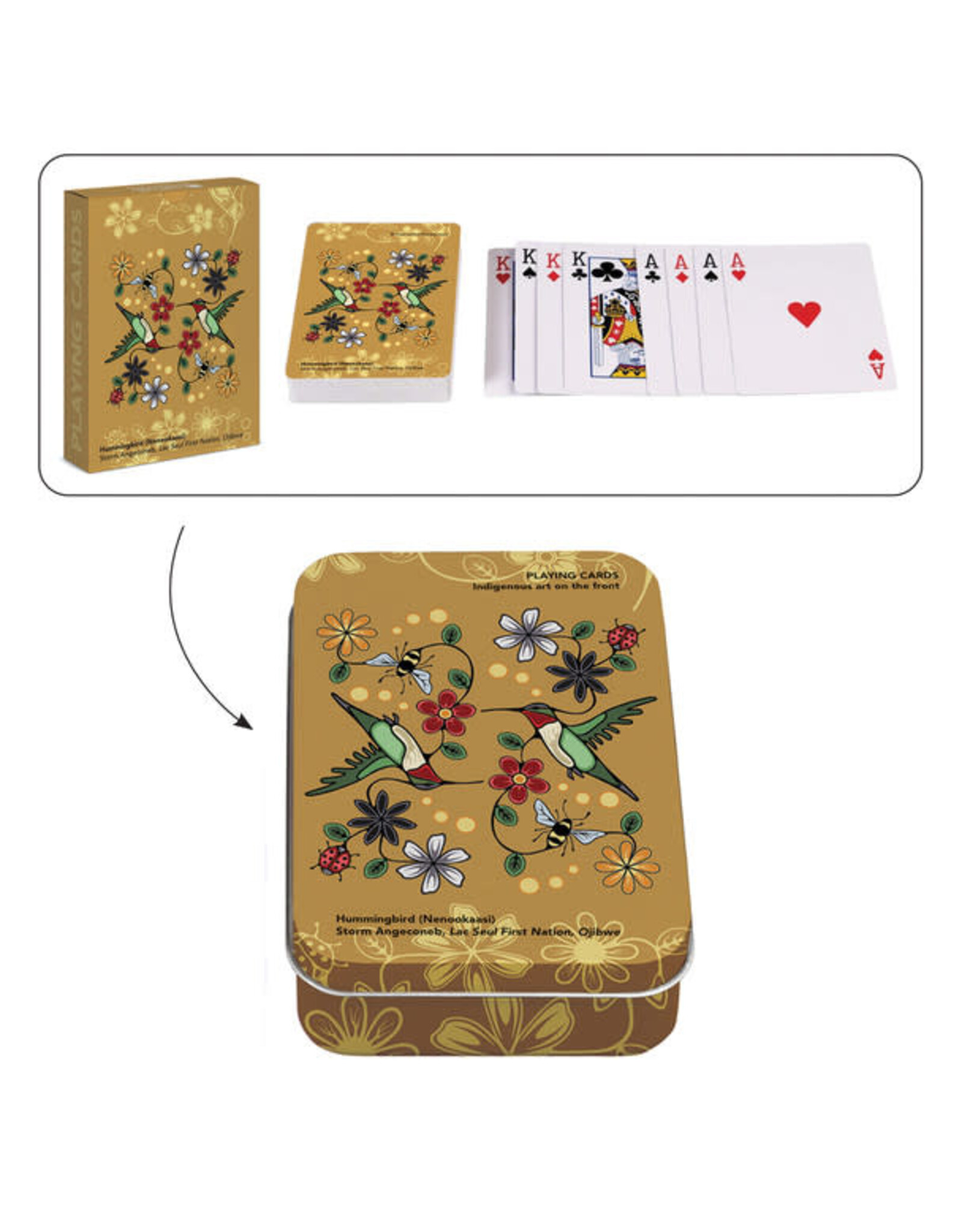Native Northwest Playing Cards - Humming Bird