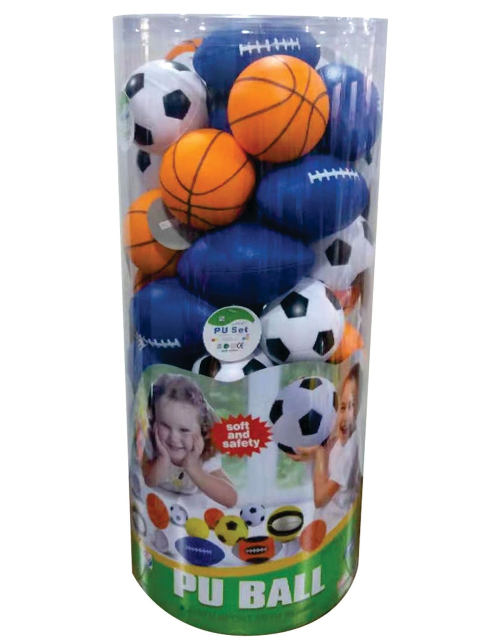 PU 4" Sports Balls Assorted