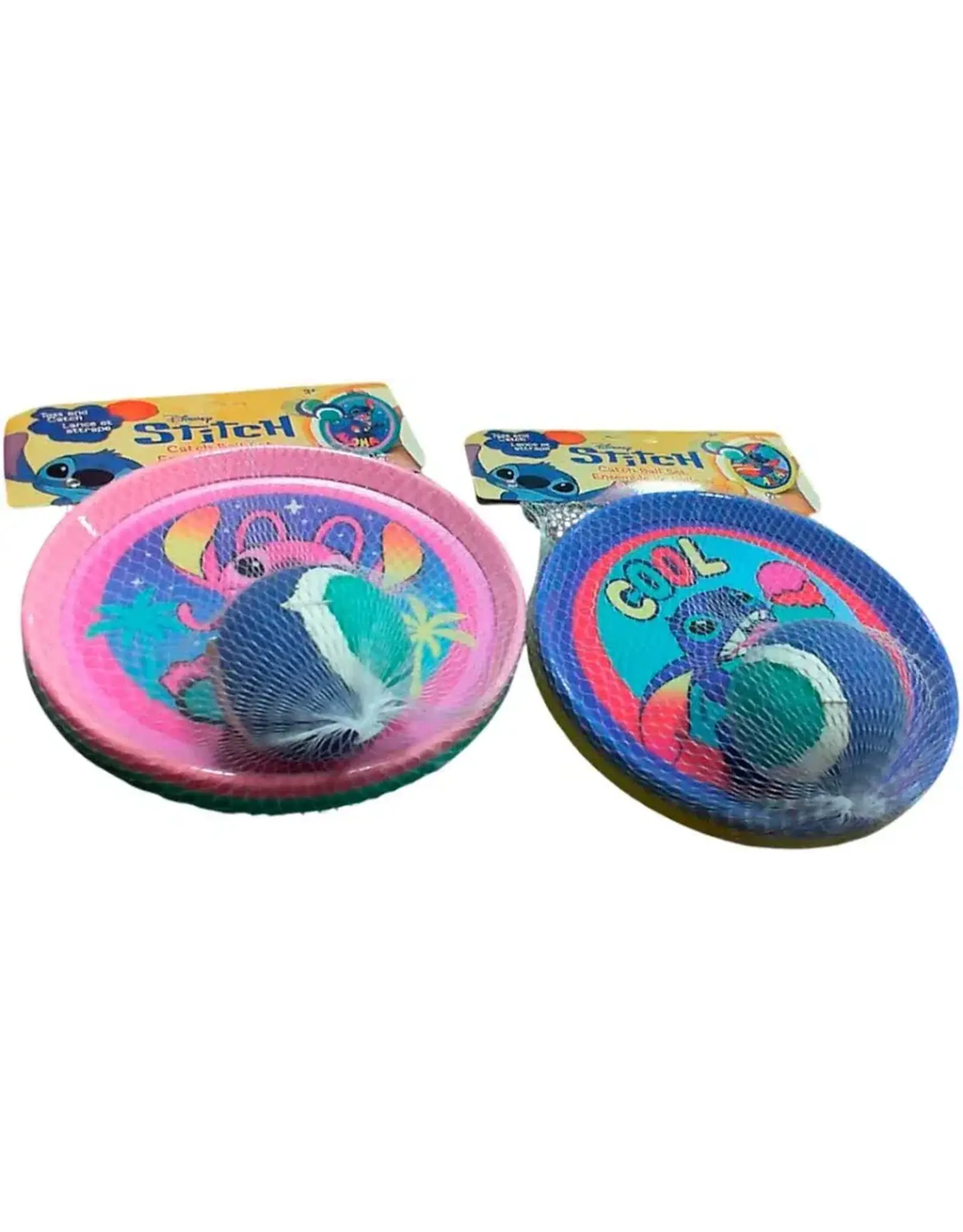 Stitch Velcro Catch Ball Set