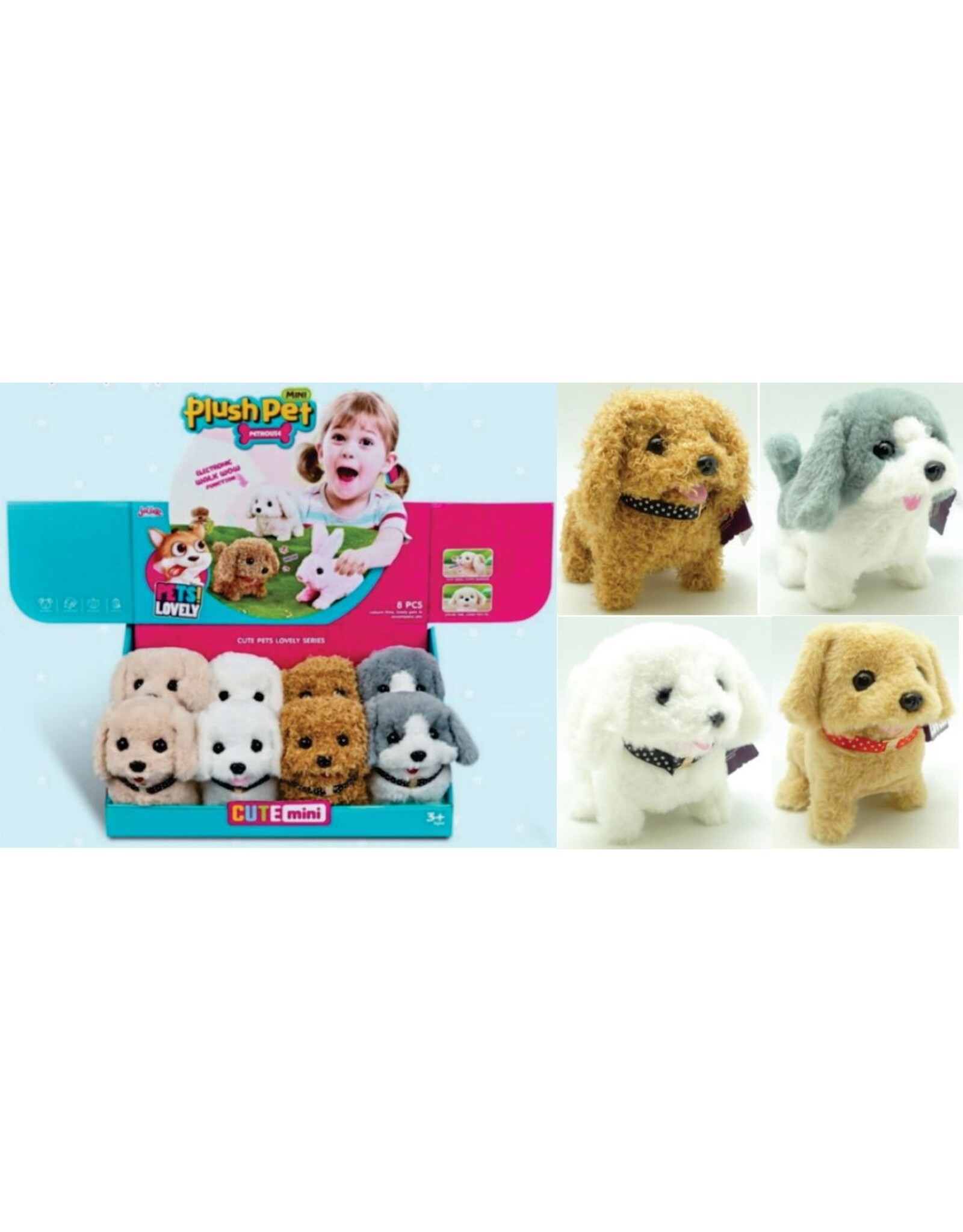 Battery Operated Plush Puppy With Sound