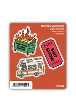 Stickers Northwest Snarky Everything is Under Control Mini Sticker Trio