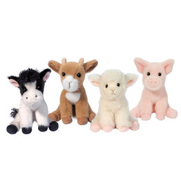 Douglas Mini Sitting Farm Animals Assorted