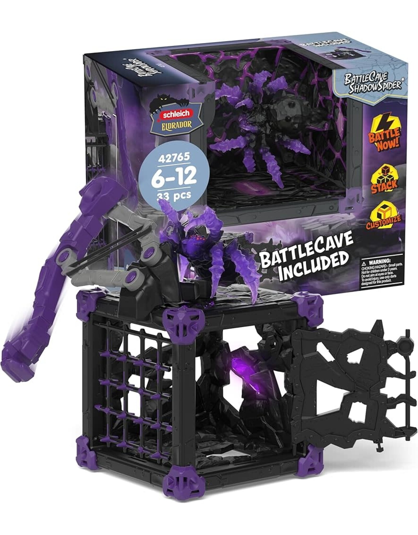 Schleich Eldrador Creatures BattleCave - Shadow Spider