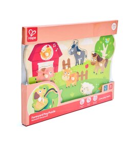 Hape Hape Farm Animal Peg Puzzle