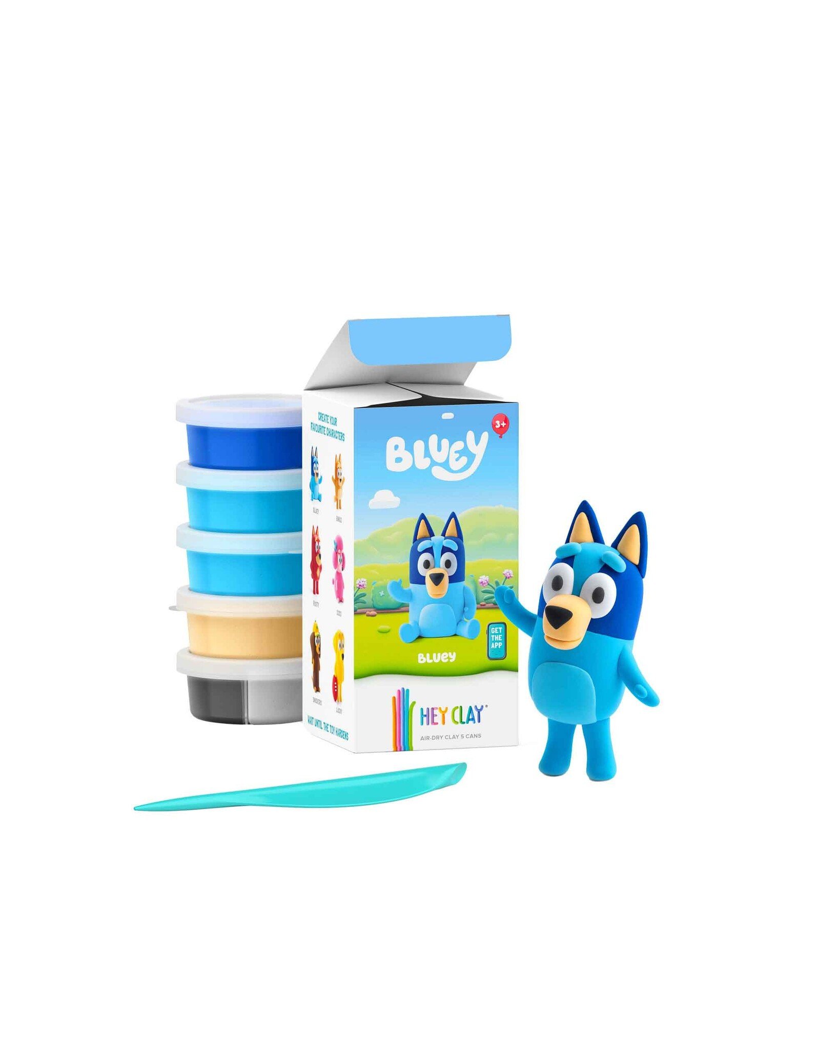 Hey Clay Hey Clay Bluey Series Collections (5 Cans)