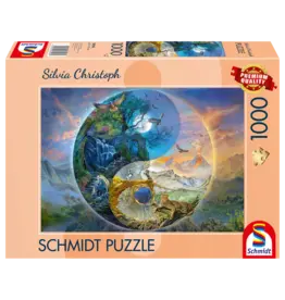 Schmidt Yin & Yang Mountain Worlds 1000pc