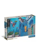 Clementoni Blue Street of Chefchaouen 500pc