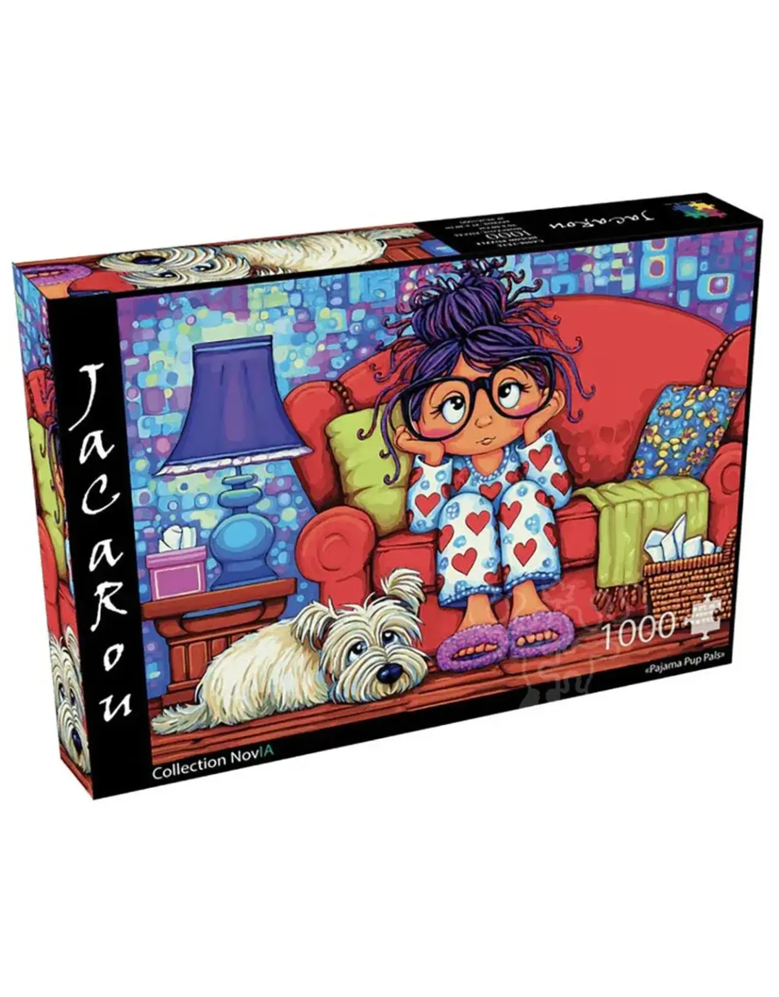 JaCaRou Puzzles Pajama Pup Pal 1000pc