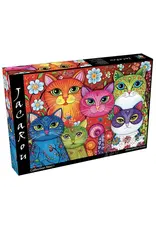JaCaRou Puzzles Patterned Purr Group 1000pc