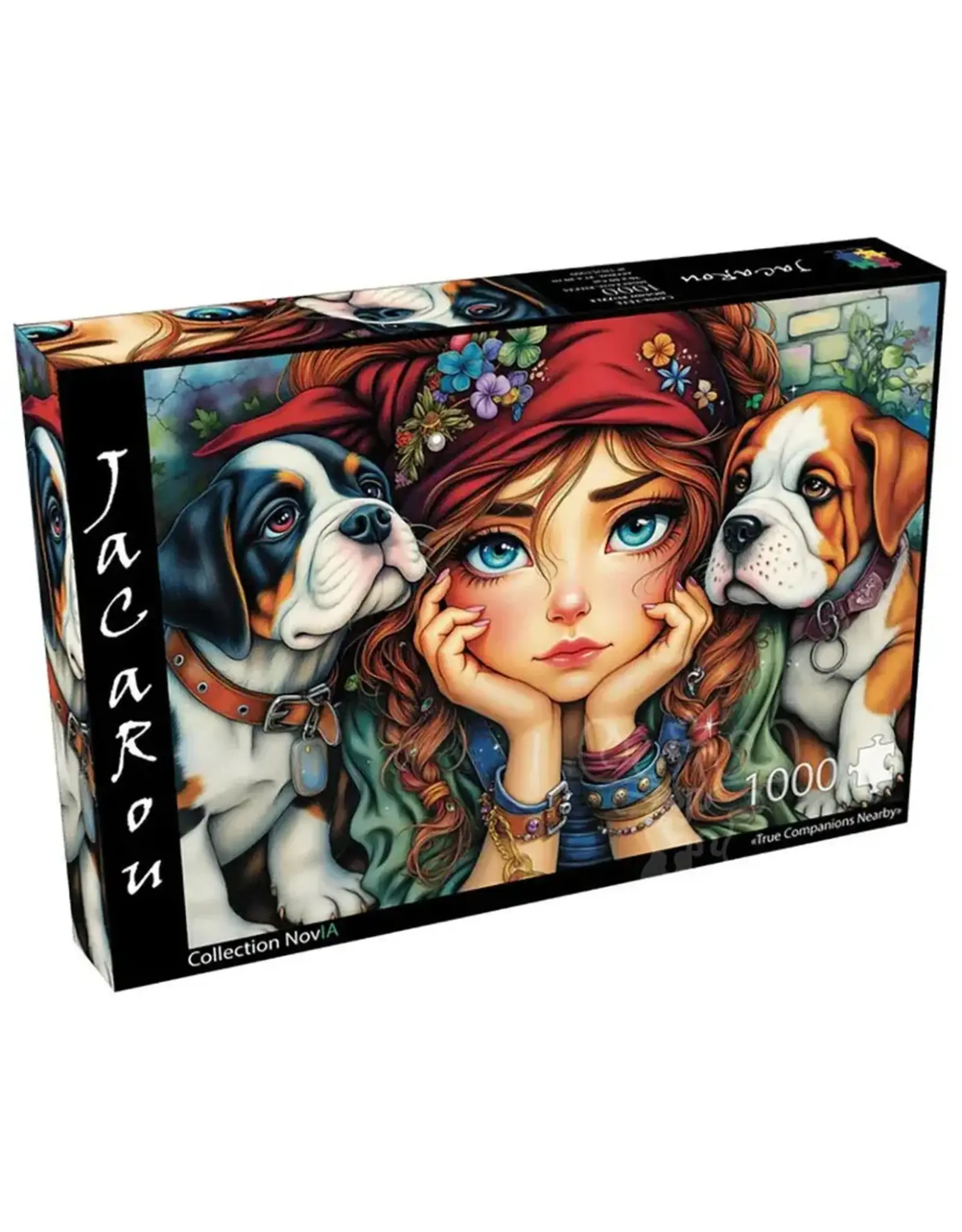 JaCaRou Puzzles True Companions Nearby 1000pc