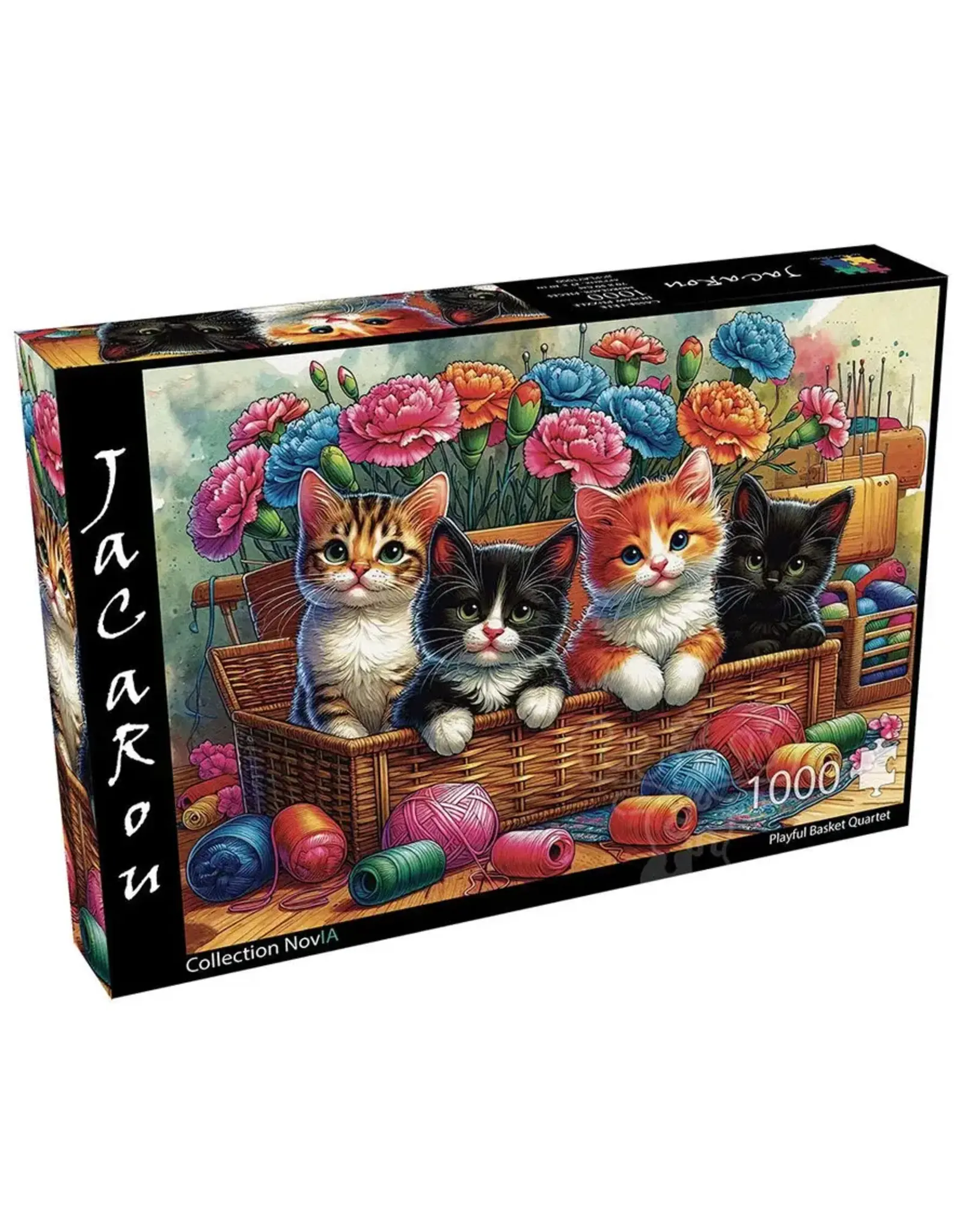 JaCaRou Puzzles Playful Baskey Quartet 1000pc