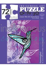 Indigenous Collection Hummingbird Puzzle - On The Go - 72 Pcs