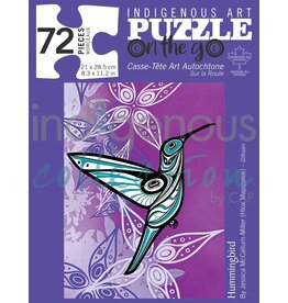 Indigenous Collection Hummingbird Puzzle - On The Go - 72 Pcs