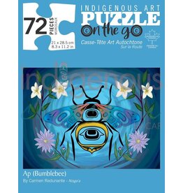 Indigenous Collection Ap (Bumblebee) Puzzle - On The Go - 72 Pcs