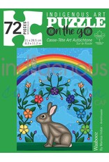 Indigenous Collection Waabooz Puzzle - On The Go - 72 Pcs