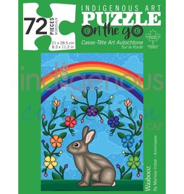 Indigenous Collection Waabooz Puzzle - On The Go - 72 Pcs