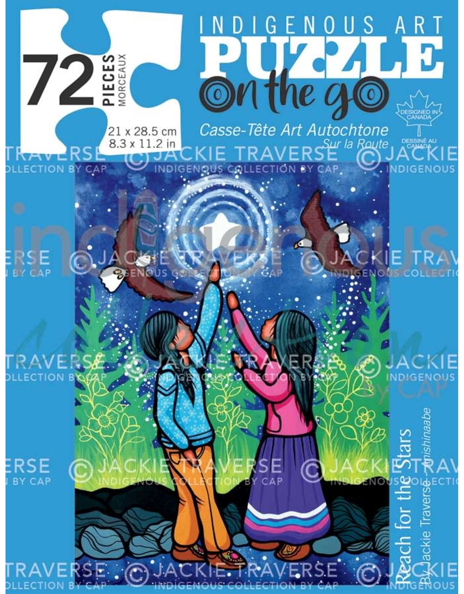 Indigenous Collection Reach for the Stars Puzzle - On The Go - 72 Pcs