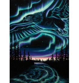 Indigenous Collection Sky Dance - Eagle Over the Sky Magnet