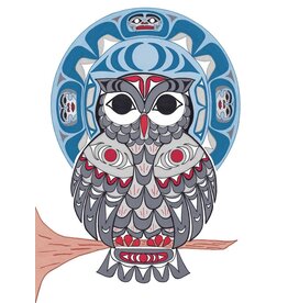 Indigenous Collection Owl Magnet