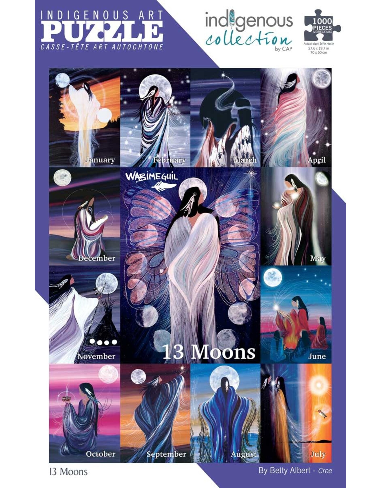 Indigenous Collection 13 Moons Puzzle 1000pc